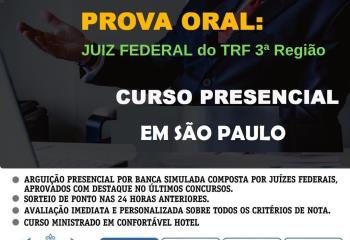 Banca Simulada (Presencial) - Oral XX TRF 3ª Região