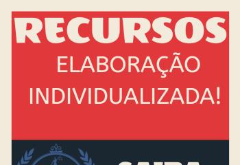 RECURSOS - ELABORAÇÃO PERSONALIZADA
